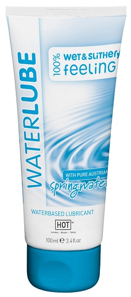 Лубрикант на основе чистой родниковой воды WaterLube - 100 мл. - HOT - купить с доставкой в Реутове