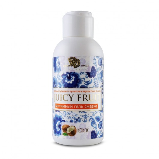Интимный гель на водной основе JUICY FRUIT с ароматом кокоса - 100 мл. - БиоМед - купить с доставкой в Реутове