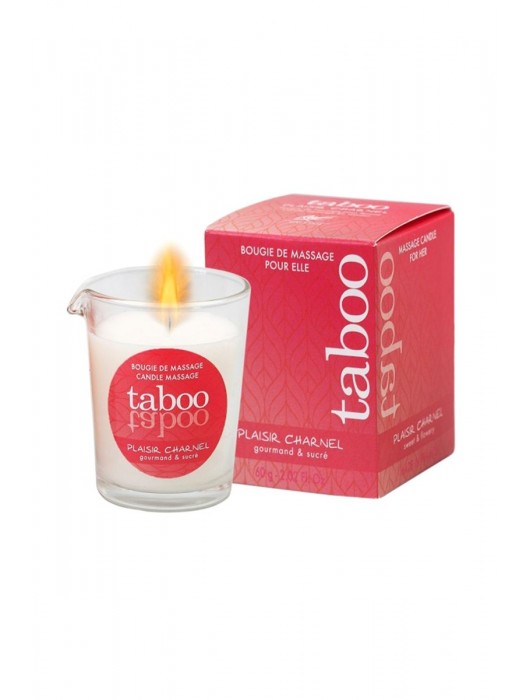 Массажное аромамасло с афродизиаками для женщин RUF Taboo Plaisir charnel - 60 гр. - RUF - купить с доставкой в Реутове