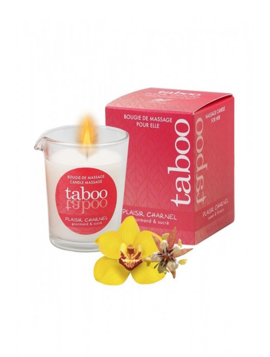 Массажное аромамасло с афродизиаками для женщин RUF Taboo Plaisir charnel - 60 гр. - RUF - купить с доставкой в Реутове