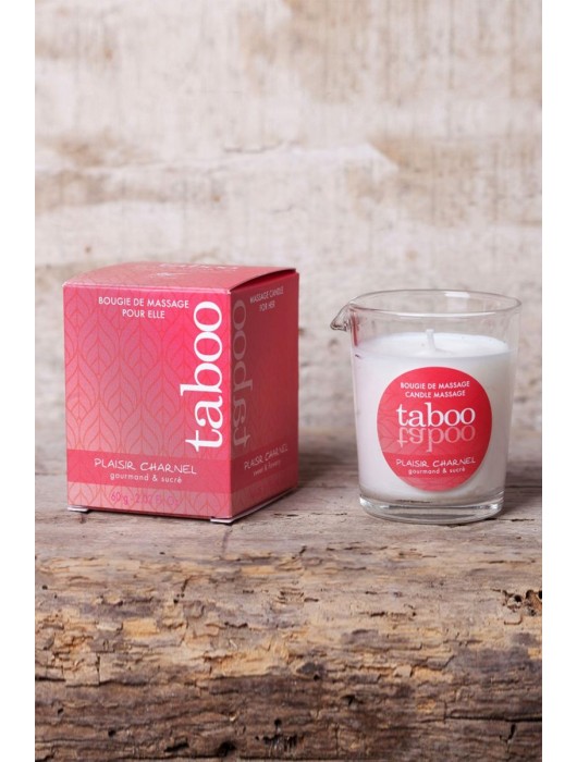 Массажное аромамасло с афродизиаками для женщин RUF Taboo Plaisir charnel - 60 гр. - RUF - купить с доставкой в Реутове