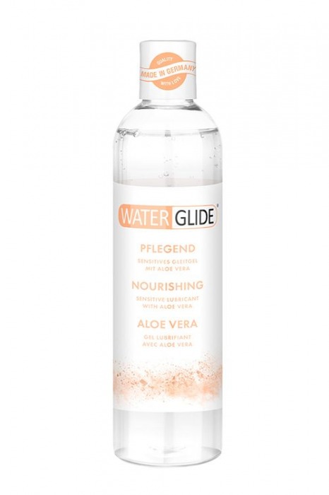 Лубрикант на водной основе с алоэ вера NOURISHING - 300 мл. - Waterglide - купить с доставкой в Реутове