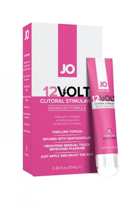Возбуждающая сыворотка мощного действия JO Volt 12V - 10 мл. - System JO - купить с доставкой в Реутове