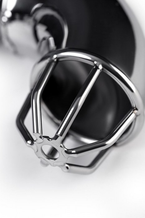 Серебристый мужской пояс верности TOYFA Metal - ToyFa - купить с доставкой в Реутове