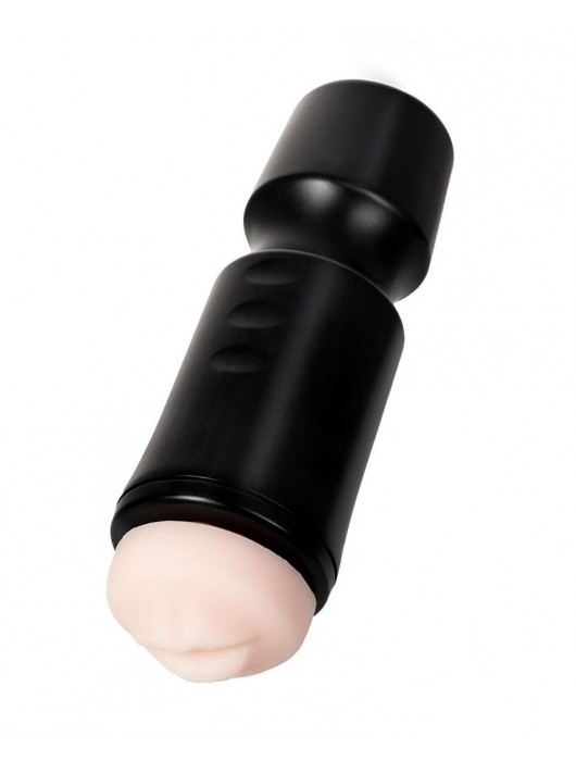 Мастурбатор-ротик A-Toys в черной колбе - A-toys - в Реутове купить с доставкой