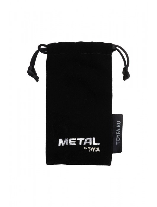 Серебристый двухсторонний карабин TOYFA Metal - ToyFa - купить с доставкой в Реутове