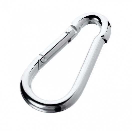 Серебристый карабин TOYFA Metal - ToyFa - купить с доставкой в Реутове