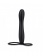 Черная насадка на пенис для двойной стимуляции Mojo BlackJack - 15 см. - Seven Creations - в Реутове купить с доставкой