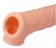 Телесная насадка EXTENDER WITH BALL STRAP 6.5 - 17 см. - Dream Toys - в Реутове купить с доставкой