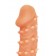 Телесная закрытая насадка с пупырышками Cock Sleeve Size L - 17,6 см. - KOKOS - в Реутове купить с доставкой