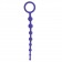 Фиолетовая силиконовая цепочка Booty Call X-10 Beads - California Exotic Novelties в Реутове Фиолетовая силиконовая цепочка Booty Call X-10 Beads - California Exotic Novelties