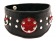 Кожаный ошейник с клепками и кольцами - БДСМ Арсенал - купить с доставкой в Реутове