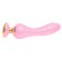 Розовый вибростимулятор SANYA - 18,5 см. - Shunga купить в Реутове с доставкой в Orgasmix.ru Розовый вибростимулятор SANYA - 18,5 см. - Shunga
