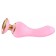 Розовый вибростимулятор SANYA - 18,5 см. - Shunga купить в Реутове с доставкой в Orgasmix.ru Розовый вибростимулятор SANYA - 18,5 см. - Shunga