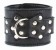 Чёрные наручники из кожи с пряжкой - БДСМ Арсенал - купить с доставкой в Реутове Чёрные наручники из кожи с пряжкой - БДСМ Арсенал - купить с доставкой в Реутове