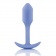 Сиреневая анальная пробка для ношения Snug Plug 1 - 9,6 см. - b-Vibe в Реутове Сиреневая анальная пробка для ношения Snug Plug 1 - 9,6 см. - b-Vibe