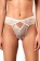 Кружевные трусики-танга с соблазнительными вырезами - Amor El купить с доставкой