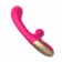 Розовый изогнутый вибратор-кролик - 21,2 см. - I-MOON купить в Реутове с доставкой в Orgasmix.ru Розовый изогнутый вибратор-кролик - 21,2 см. - I-MOON