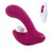 Бордовый вибратор для точки G с вакуум-волновой стимуляцией клитора Venus - HOT planet купить в Реутове с доставкой в Orgasmix.ru Бордовый вибратор для точки G с вакуум-волновой стимуляцией клитора Venus - HOT planet