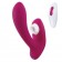Бордовый вибратор для точки G с вакуум-волновой стимуляцией клитора Venus - HOT planet купить в Реутове с доставкой в Orgasmix.ru Бордовый вибратор для точки G с вакуум-волновой стимуляцией клитора Venus - HOT planet