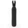 Черная вибропуля с ушками Rechargeable Rabbit Ears Bullet Vibrator - Happy Rabbit купить в Реутове с доставкой в Orgasmix.ru Черная вибропуля с ушками Rechargeable Rabbit Ears Bullet Vibrator - Happy Rabbit