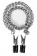 Прищепки для сосков Block Busters Nipple Clamps с цепью - Blush Novelties в Реутове Прищепки для сосков Block Busters Nipple Clamps с цепью - Blush Novelties