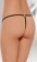 Кружевные трусики-стринг с разрезиком - SoftLine купить с доставкой